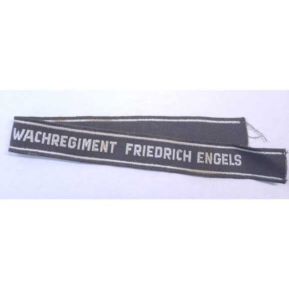BUNDLE ONLY Vintage East German Honor Guard Regiment Friedrich Engels Cuff - Picture 1 of 2